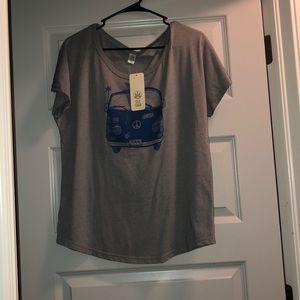 Gray light weight T-shirt